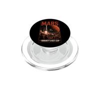 La próxima Frontera Espacial de Salto de la Humanidad de Marte PopSockets PopGrip para MagSafe