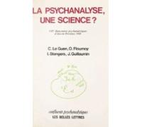 La Psychanalyse Une Science ? (ebook)