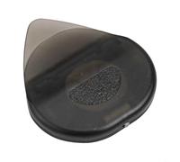 La púa de guitarra LED sensible se ilumina automáticamente al golpear cuerdas, forma contorneada antideslizante para un manejo seguro durante técnicas de selección rápida (blanco)