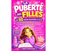 La puberté des filles. Les 50 choses essentielles à savoir: Un guide simple et rassurant pour comprendre les changements du corps, les règles, les émotions et gagner en confiance