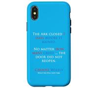 La puerta del Arca cerró 7 días antes de que lloviera Génesis 7 16 Carcasa para iPhone X/XS