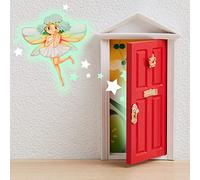 LA PUERTA MÁGICA Hada de los Dientes CERTIFICADA que se Abre con 4 accesorios + postal felicitación [ Versión ALEMANA ] Regalo niña niño 5 6 7 8 años