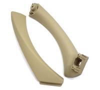 la puerta maneta de Para BMW Para Serie 3 Para 318 Para 320 Para 325 Para 328i Kit Manija Puerta Interior LHD RHD Con Conjunto Moldura Cubierta(Beige Right)