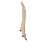 la puerta maneta de Para BMW Serie 5 F10 F11 F18 520i 523i 525i 528i 535i 2010-2017 LHD RHD Conjunto Manija Interior Cuero Puerta Pasajero Izquierda(Right Beige)