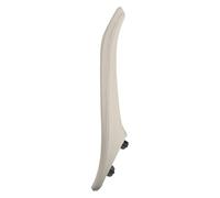 la puerta maneta de Para BMW Serie 5 F10 F11 F18 520i 523i 525i 528i 535i 2010-2017 LHD RHD Conjunto Manija Interior Cuero Puerta Pasajero Izquierda(Left Oyster)