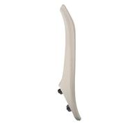 la puerta maneta de Para BMW Serie 5 F10 F11 F18 520i 523i 525i 528i 535i 2010-2017 LHD RHD Conjunto Manija Interior Cuero Puerta Pasajero Izquierda(Right Oyster)