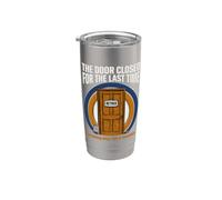La puerta se cerró por última vez que se retiró Sunshine Vaso térmico de acero inoxidable de doble pared