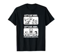 La puntuación de Let's Eat Kids Salva Vidas Divertidas Camiseta