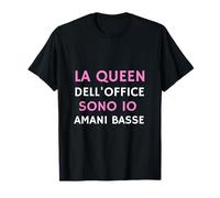 La Queen dell'Office Sono Io Divertente Camiseta