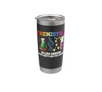 La química es como cocinar gracioso, solo no lamas la cuchara Vaso térmico de acero inoxidable de doble pared