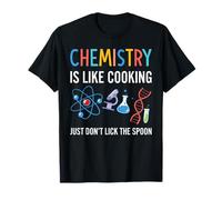 La química es como cocinar, no Lamas la Cuchara Camiseta