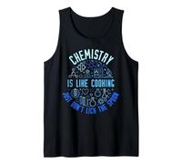 La química es como cocinar Simplemente no lamer la Cuchara química Camiseta sin Mangas