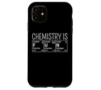 La química es Divertida Elementos químicos Divertidos Tabla periódica Carcasa para iPhone 11