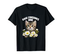 La Rabia Consume Gatito - Meme Divertido de Gato Camiseta