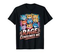 La rabia me consume Gato se enfrenta al humor Camiseta