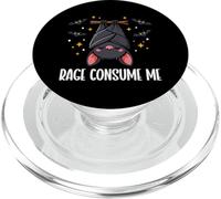 La Rabia me Consume Murciélago Ira sarcástica Humor Oscuro Meme Divertido PopSockets PopGrip para MagSafe