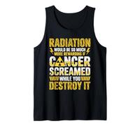 La radioterapia del Guerrero del cáncer destruye el cáncer Camiseta sin Mangas