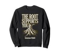 La raíz apoya a Tus Romanos 11:18 Sudadera