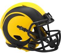 LA Rams Speed Revolution Mini casco de fútbol americano