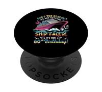 La razón por la Que Nos enfrentamos al Barco es mi 60 cumpleaños PopSockets PopGrip Adhesivo