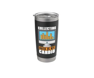 La recopilación de datos es mi analista de programación cardiovascular Data Mining Vaso térmico de acero inoxidable de doble pared