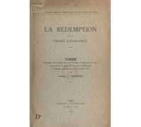 La Rédemption Daprès Franz Leenhardt (ebook)