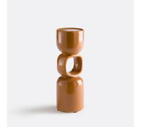 LA REDOUTE INTERIEURS Candelabro Escultórico De Cerámica, Altura De 25 Cm, FOMEA. Talla talla única. Color Terracota