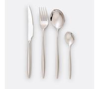 LA REDOUTE INTERIEURS Cubertería De 24 Piezas De Acero Inoxidable, Elsie. Talla talla única. Color Inox