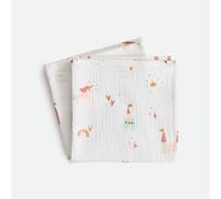 LA REDOUTE INTERIEURS Lote De 2 Muselinas Maxi Estampadas De Gasa De Algodón, CHATEAU LICORNE. Talla talla única. Color Estampado