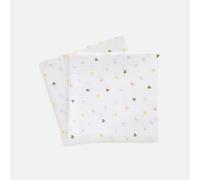 LA REDOUTE INTERIEURS Lote De 2 Muselinas Maxi Estampadas, De Gasa De Algodón, SCACCO. Talla talla única. Color estampado corazones