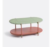 LA REDOUTE INTERIEURS Mesa De Centro Con 2 Bandejas, Matu. Talla talla única. Color Rojo/Verde/Blanco
