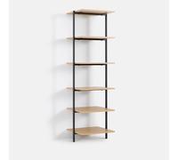 LA REDOUTE INTERIEURS Módulo De Vestidor De 6 Estantes, Talist. Talla talla única. Color Negro/Madera