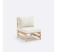 LA REDOUTE INTERIEURS Sillón De Jardín De Acacia, Pavía. Talla talla única. Color Acacia