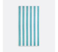 LA REDOUTE INTERIEURS Toalla De Playa Aterciopelado 420 G, Hendaye. Talla talla única. Color turquesa/blanco