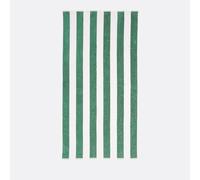 LA REDOUTE INTERIEURS Toalla De Playa Aterciopelado 420 G, Hendaye. Talla talla única. Color verde/blanco