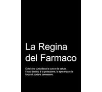 LA REGINA DEL FARMACO - Taccuino divertente per i tuoi appunti.: Quaderno divertente e originale per una collega o un’amica. Taccuino di qualità superiore.