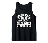 La regla del tío Lo que mamá no sabe no lastimará a su tío Camiseta sin Mangas