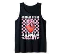 La rehabilitación cardíaca es un Trabajo de cardiología Cardiaca de enfermería cardíaca Camiseta sin Mangas