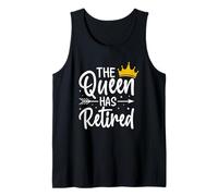 La reina se ha retirado divertido diseño Camiseta sin Mangas