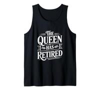 La Reina se ha Retirado Divertido retiro de Reina Camiseta sin Mangas