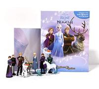 La Reine des neiges 2: Coffret avec 1 livre illustré, 10 figurines et 1 tapis de jeu