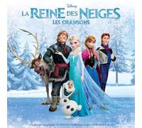 La Reine des Neiges Les Chansons Frozen Vinyle Bleu Opaque