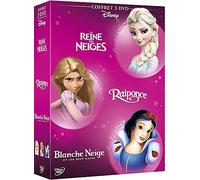 La Reine des neiges + Raiponce + Blanche Neige et les Sept Nains [Francia] [DVD]
