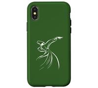 La relación de los derviches Entre el Arte Lineal del Cuerpo y el Alma Carcasa para iPhone X/XS
