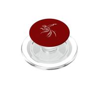 La relación derviche Entre el Hombre y Dios Line Art PopSockets PopGrip para MagSafe