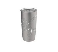 La relación derviche entre el hombre y Dios Line Art Vaso térmico de acero inoxidable de doble pared