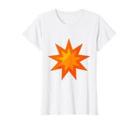 La religión Bahai Debe unir Todos los Corazones Símbolo Bahá'i Unidad Camiseta gráfica económica, Mujer, Blanco, S