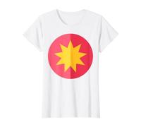 La religión Bahai Debe unir Todos los Corazones Símbolo Bahá'i Unidad Camiseta gráfica económica, Mujer, Blanco, XL