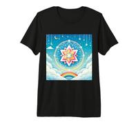 La religión Bahai Debe unir Todos los Corazones Símbolo Bahá'i Unidad Camiseta Premium
