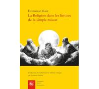 La Religion dans les limites de la simple raison: 9 (Textes de Philosophie)
